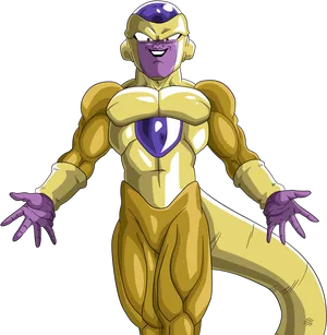 Frieza Full Power Pose PNG image
