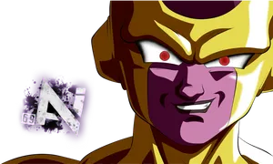 Frieza Smiling Evil D B Z PNG image