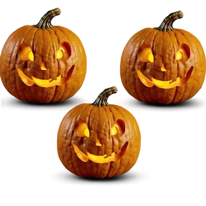 Frightened Pumpkin Face PNG 06132024 PNG