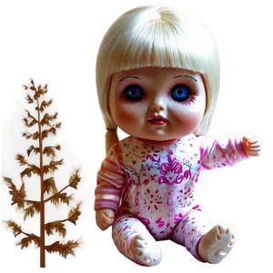 Frightening Doll Picture Png 06252024 PNG image