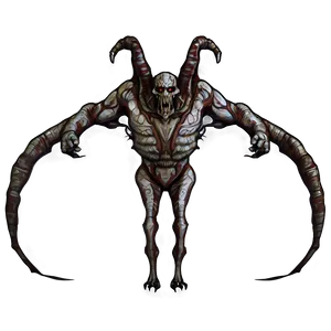 Frightening Monster Sketch PNG Wgj PNG