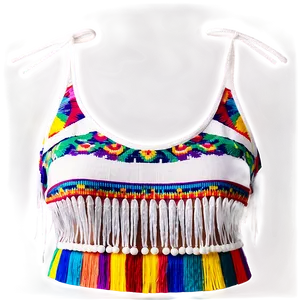 Fringe Crop Top Png Yob PNG image