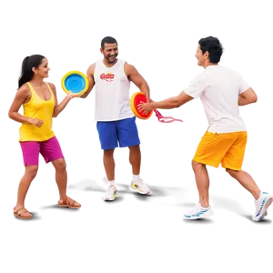 Frisbee With Friends Png 05232024 PNG image