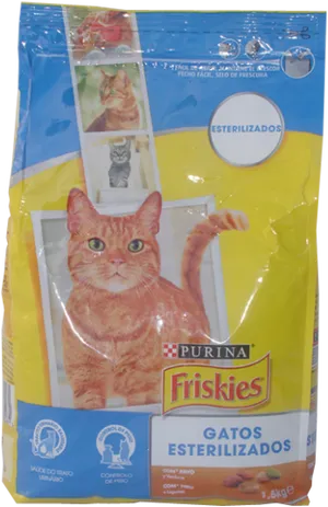 Friskies Cat Food Package Sterilized Cats PNG image