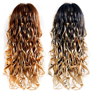 Frizzy Hair Texture PNG 19
