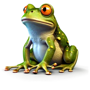 Frog Cartoon C PNG image