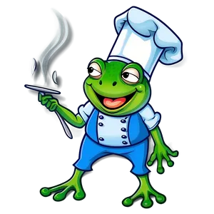 Frog Chef Cartoon PNG 80 PNG