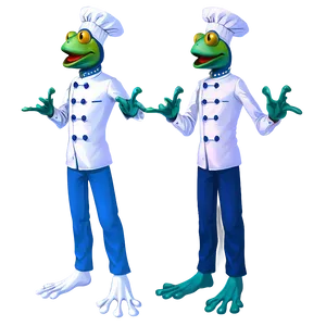 Frog Chef Cartoon PNG Rbr PNG