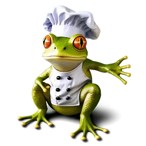 Frog Chef Clipart PNG Nrc77 PNG