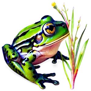 Frog Clipart A PNG image