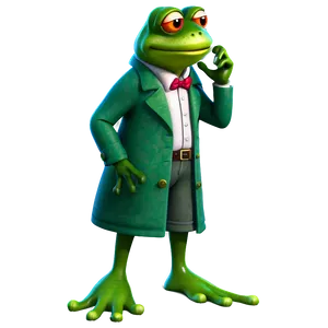 Frog Detective Cartoon PNG 06272024 PNG