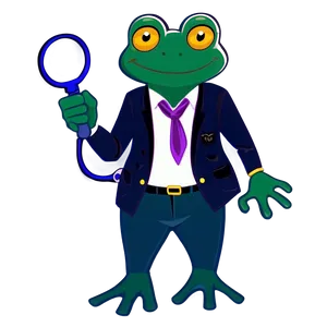 Frog Detective Cartoon PNG 06272024 PNG