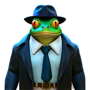 Frog Detective Cartoon PNG Nha61 PNG