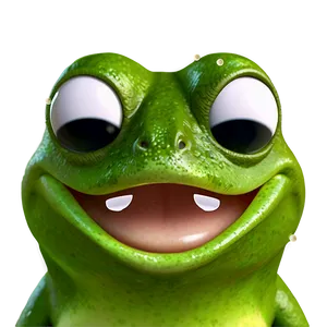 Frog Face Emoji PNG 06212024