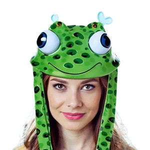 Frog Hat For Spring Png 85 PNG image