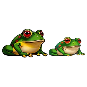 Frog King PNG Bac PNG