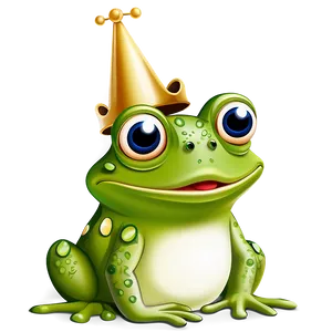 Frog Prince Cartoon Png 06272024 PNG image