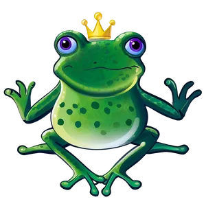 Frog Prince Cartoon Png 86 PNG image