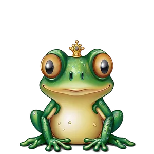 Frog Prince Clipart Png 06262024 PNG image