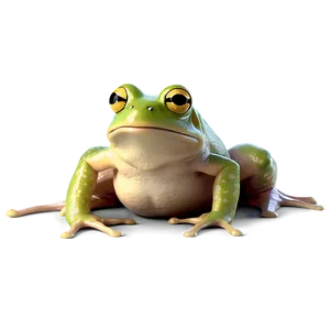 Frog Prince With Kiss PNG 05032024