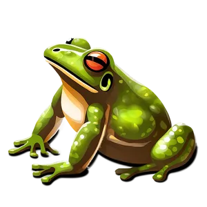 Frog Silhouette Clipart PNG Vyg4 PNG