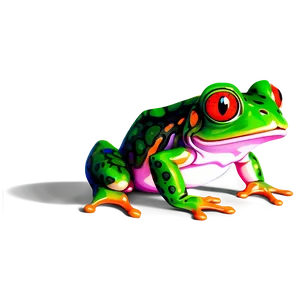 Frog Sitting Clipart PNG Ofy58 PNG