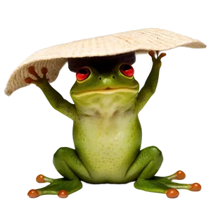 Frog With A Hat PNG 06212024 PNG