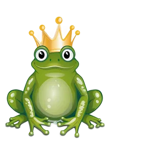 Frog With Crown Clipart PNG 06262024 PNG