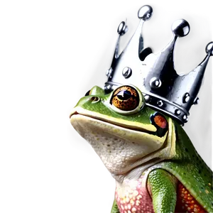 Frog With Crown PNG Fwj72