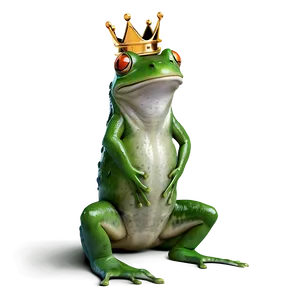 Frog With Crown Png Ngk59 PNG image