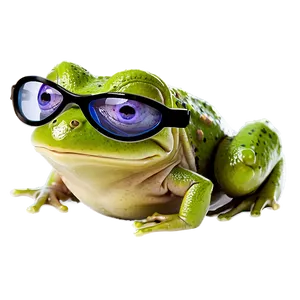 Frog With Glasses PNG 17 PNG
