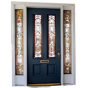 Front Door With Sidelights Png 06212024 PNG image