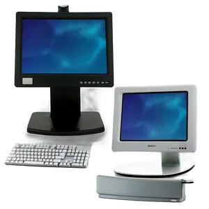 Front View Computer Mockup PNG Eqa PNG