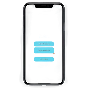 Front View Phone Mockup PNG 69 PNG