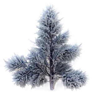 Frost Covered Bush PNG 9 PNG