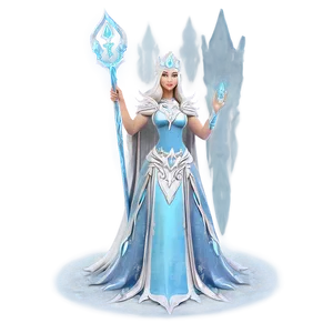 Frost Queen Goddess PNG 06252024