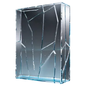 Frosted Glass Crack PNG Xyy