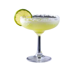 Frosted Margarita Glass PNG 67