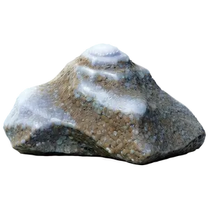 Frosted River Rock Decor PNG Jbl42