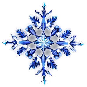 Frosted Snowflake Art Png 13 PNG image