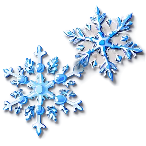 Frosted Snowflake Art Png Gcw PNG image