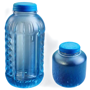 Frosted Water Bottle PNG 41 PNG