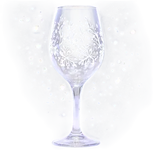 Frosted Wine Glass Png Trf PNG image