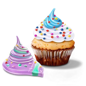 Frosting Cupcake PNG Mvd25