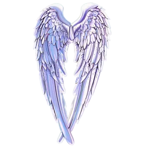 Frosty Angel Wings Pattern PNG Hwq PNG