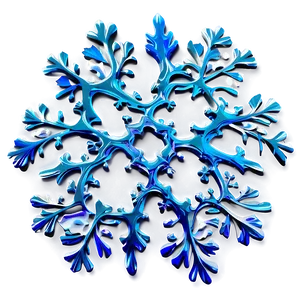 Frosty Christmas Snowflakes Png 06252024 PNG image