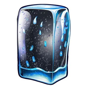 Frosty Ice Block Png Tjd PNG image