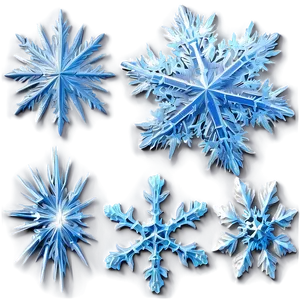 Frosty Ice Crystals Png Bhg PNG image