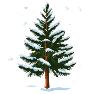 "frosty Pine Tree PNG" Ayg
