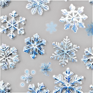 Frosty Snowflakes Pattern Png Gnf PNG image